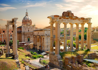 Wall Mural - Roman Forum Italy