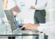 © ASDF - Successful business group working at the office