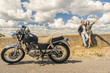 © Yakobchuk Olena - Young couple traveling by motorcycle