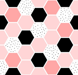 Poster - Hexagon Seamless Pattern