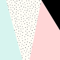 Poster - abstract geometric composition
