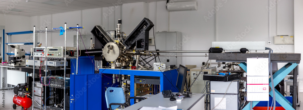 Complex Scientific Instruments Particle accelerator in the laboratory, a complex instrument, exploring ...