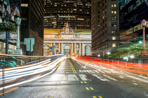 Cuadros en Lienzo traffic at grand central station