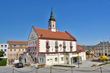 Town Hall And Main Square Of Waidhofen An Der Thaya, Lower Austria