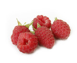 Fototapeta  - fresh raspberry isolated