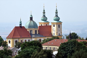 Canvas Print - old cathedral, city Olomouc, Czech republic, Europe