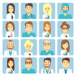© MicroOne - Doctor and nurse flat vector avatars