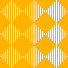 Poster - Classic simple 1 color pattern / background with mosaic of squar