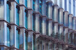 canvas print picture - modern glass facade detail , abstract architecture