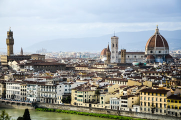 Duomo, Palazzo Vecchio, historic city center, Florence