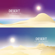 Desert banners
