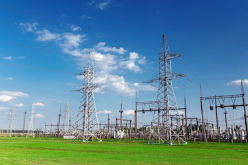 power station on blue sky at daytime