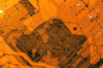 Poster - circuit board background