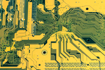 Poster - circuit board background