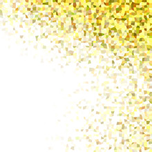 Yellow Irregular Rectangle Mosaic Background
