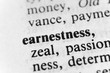 Earnestness