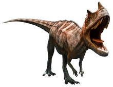 Ceratosaurus From The Jurassic Era 3D Illustration