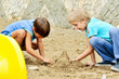© Elena Stepanova - boys playing sand
