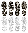 footprint  vector