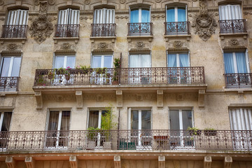 Wall Mural - FRANCE. Paris. Parisian Architecture