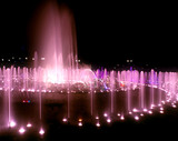 Fototapeta Łazienka - Fountain night