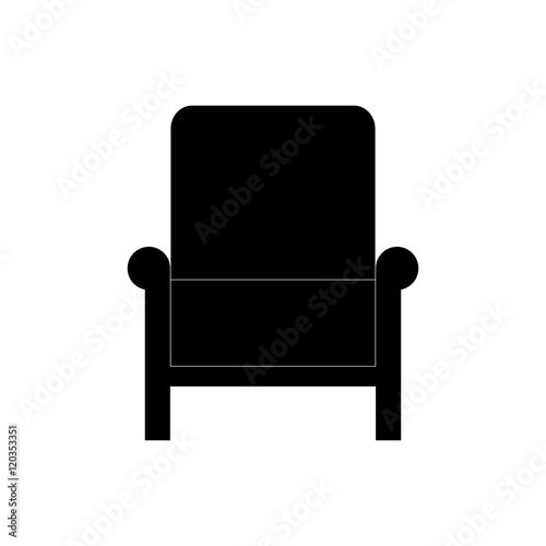 Furniture black icons. icon vector illustration Stock Vector | Adobe Stock