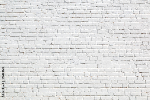 white brick wall
