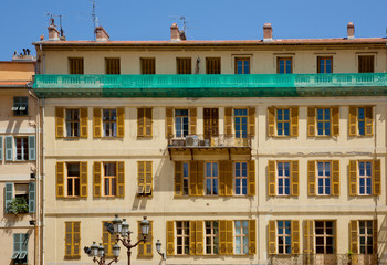 FRANCE. Old town architecture of Nice on French Riviera