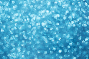Wall Mural - A shiny blurred blue background
