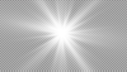 Wall Mural - vector illustration of abstract flare light rays