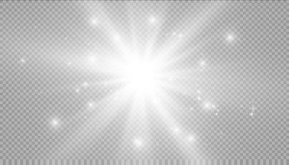 Wall Mural - vector illustration of abstract flare light rays