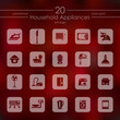 © palau83 - Set of household appliances icons