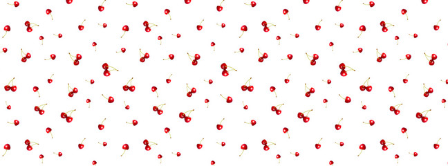 Wall Mural -   cover pattern cherry berries red