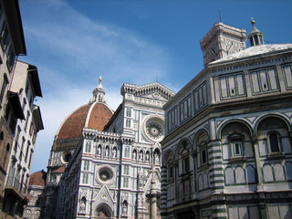 Cathedral of Florence and the Baptistery of St. John