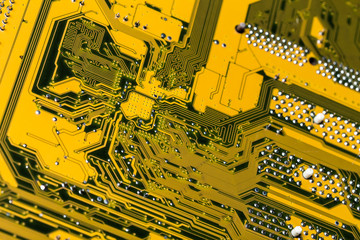 Poster - Circuit board background