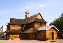 Medieval Orthodox Wooden Church