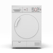 dryer machine isolated  on a white background 3d