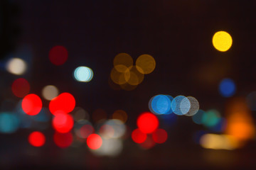 Wall Mural - abstract bokeh background