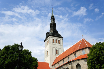 Wall Mural - St. Nikolaikirche Tallinn, Estland