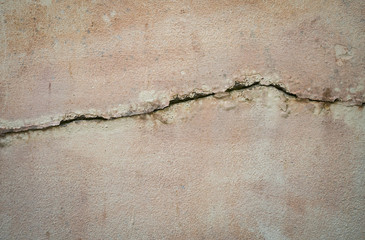 Wall Mural - Cracks on the wall background