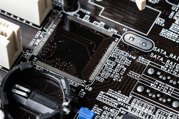 Poster - Circuit board background