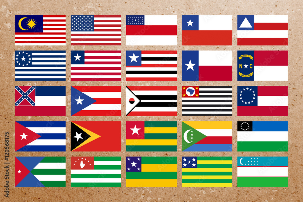 Flags with stars discount