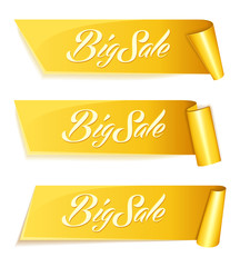 Poster - Gold ribbon set