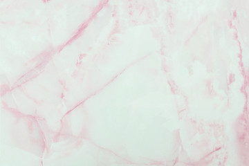 Closeup surface abstract marble pattern at the pink marble stone floor texture background