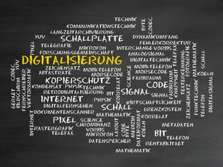 Wall Mural - Digitalisierung