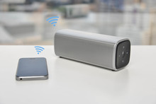Bluetooth Speaker Connected With Mobile Phone