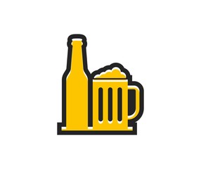 Sticker - Beer logo