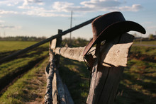 Cowboy Hat Fence