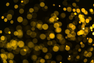 Wall Mural - abstract background with bokeh defocused lights and shadow