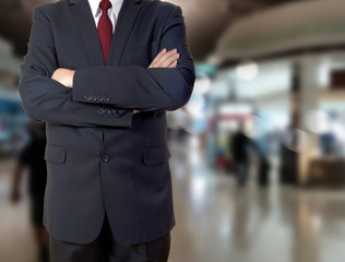 businessman standing